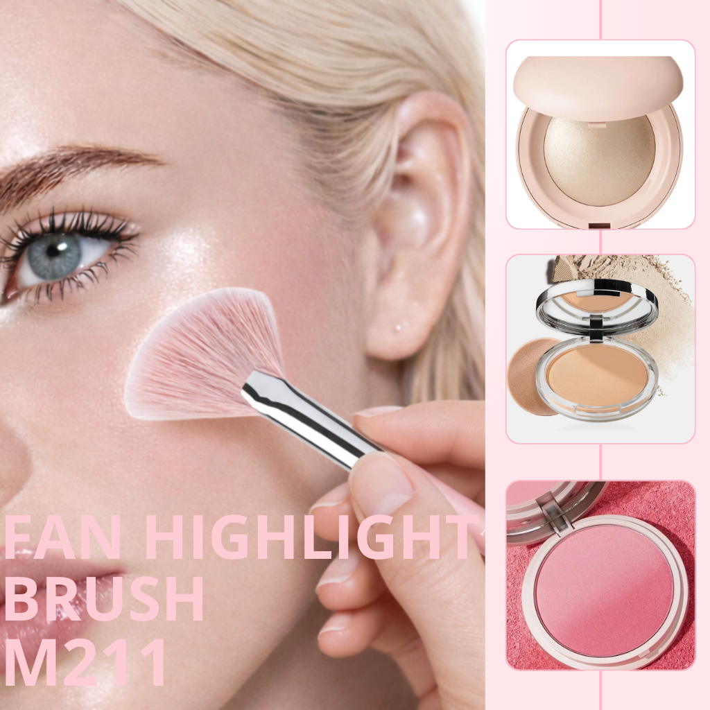 Cọ Trang Điểm Highlight Dạng Quạt Morphe Fan Highlight Brush M211